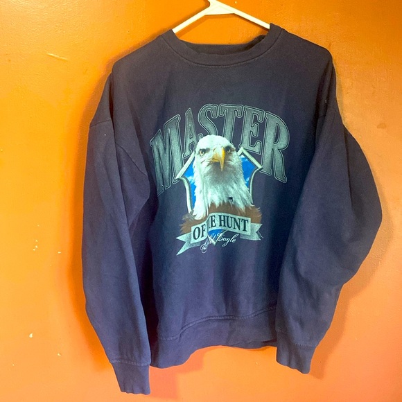 Bald Eagle Master of the Hunt Crewneck - Picture 1 of 4